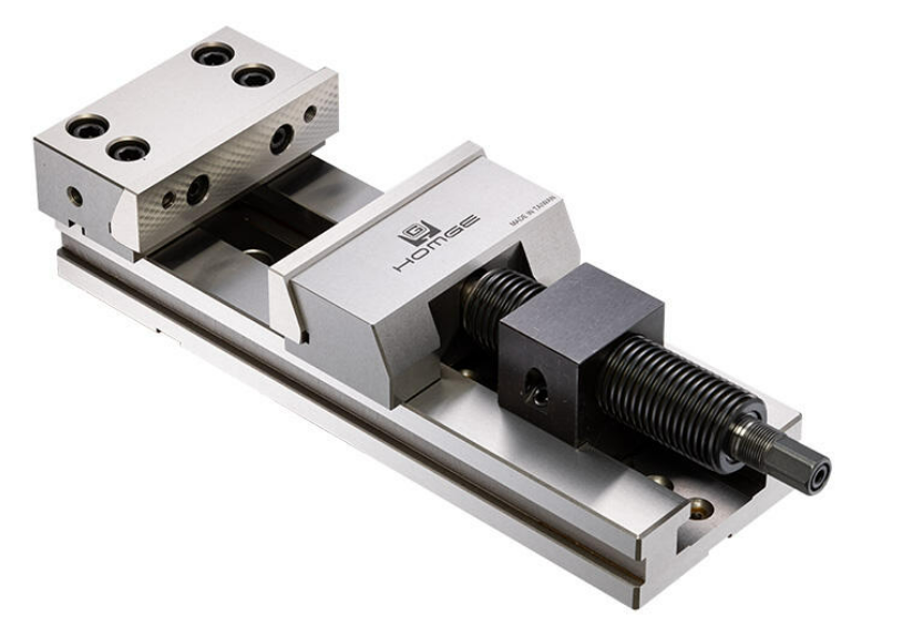Precision rapid-action hydraulic vise for high-efficiency milling and quick workpiece clamping Homge Precision Rapid Vise (HG-h, Hydraulic Type)
